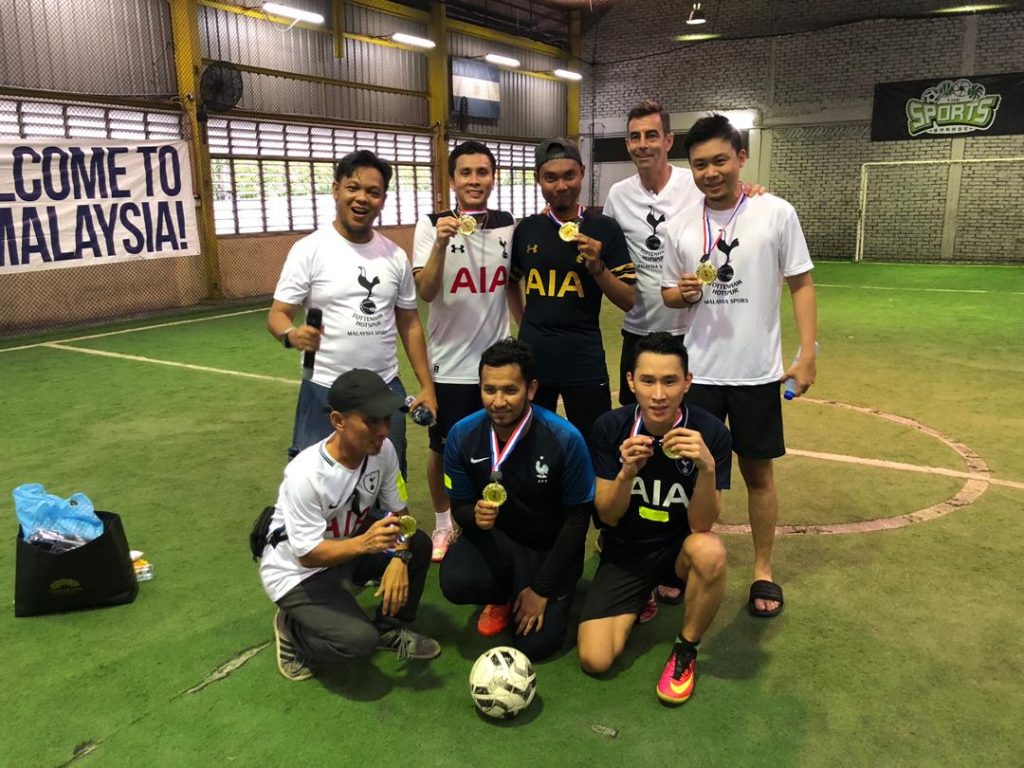 MySpurs Day 3 Futsal Champion - Team Clive Allen