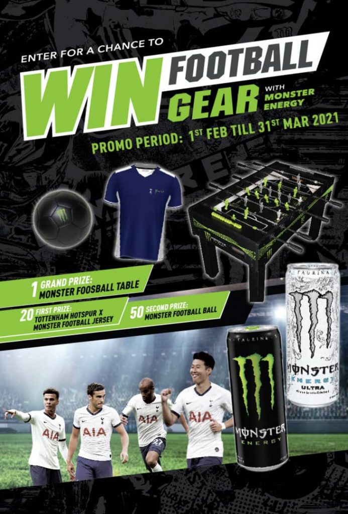 EXCLUSIVE: Monster Energy signs with Spurs in football club first